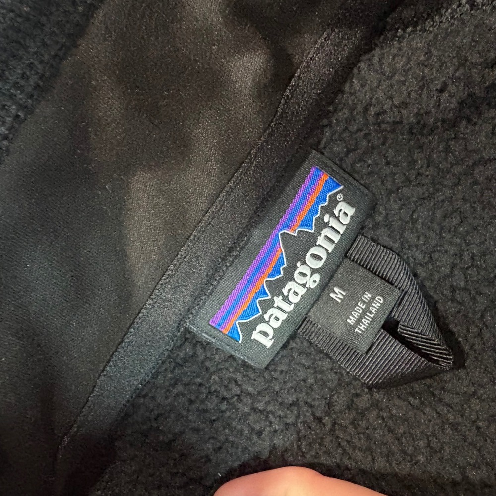 Patagonia Better Sweater Full Zip Fleece Jacket Mens Medium Black 25528 - Picture 3 of 6